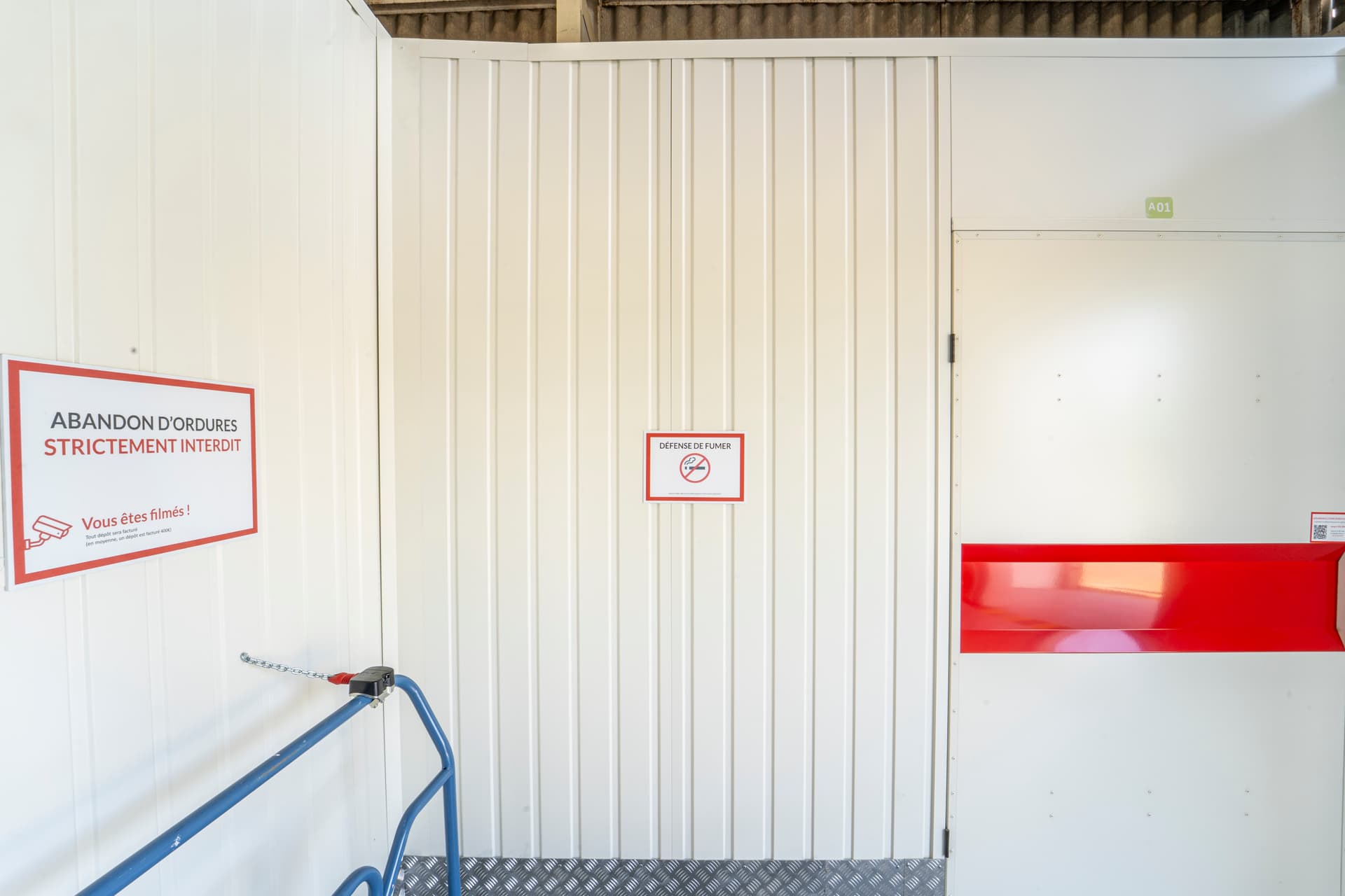 storage info section