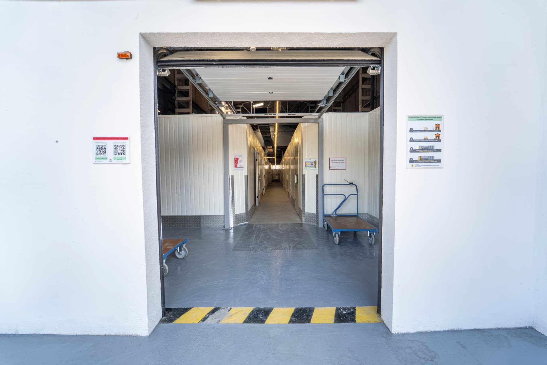 storage info section