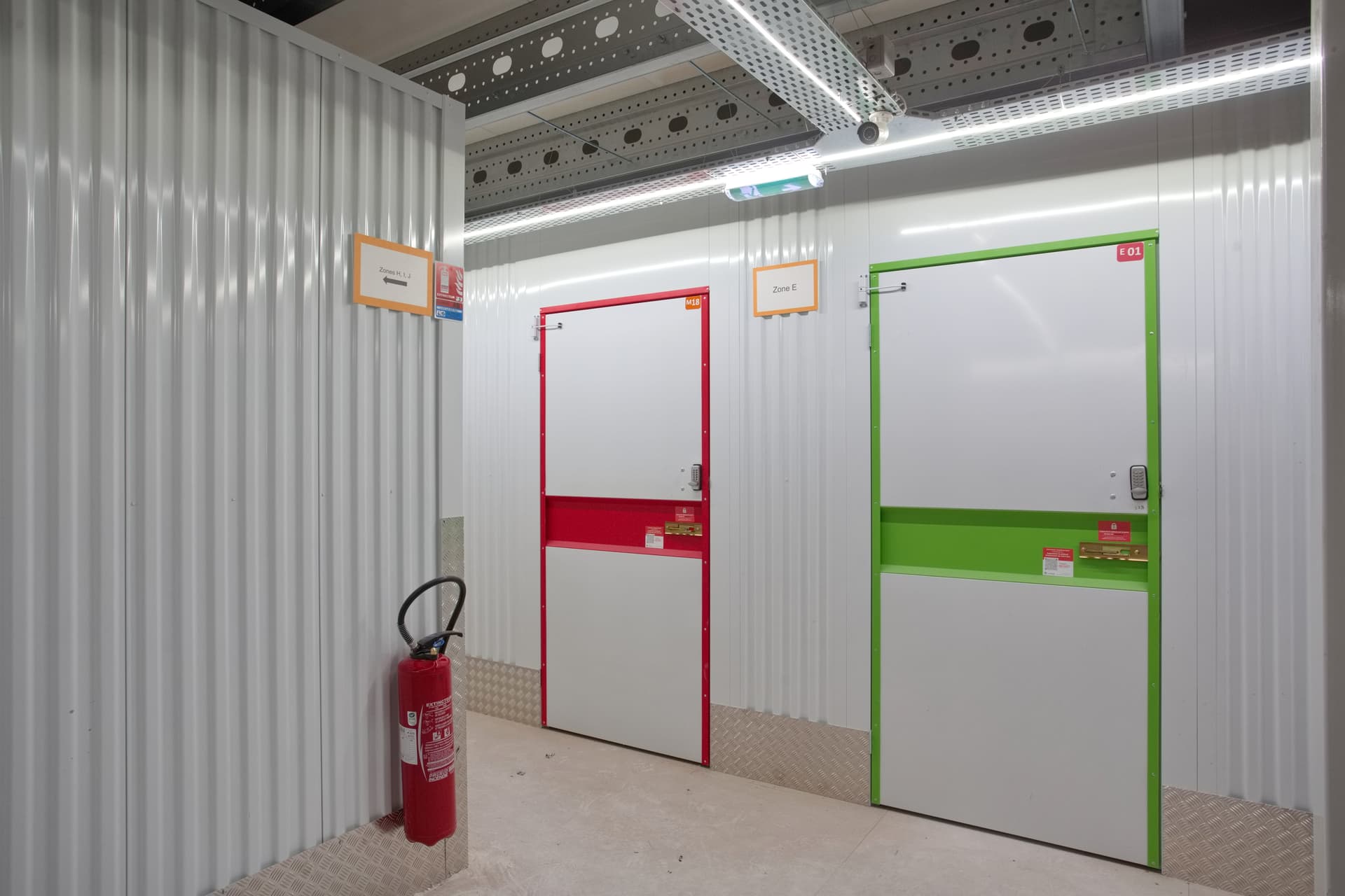 storage info section