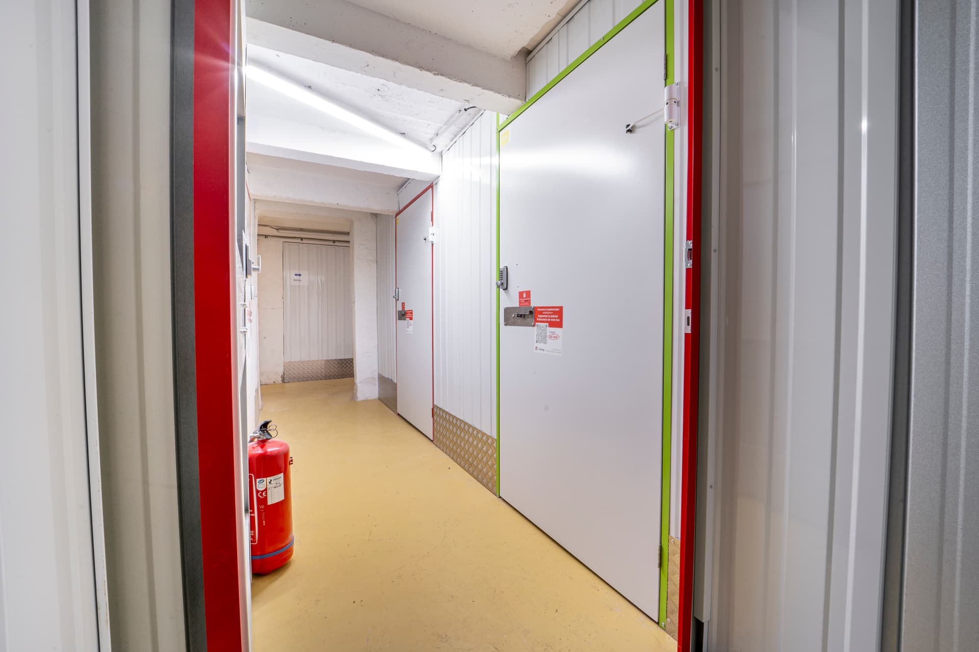 storage info section