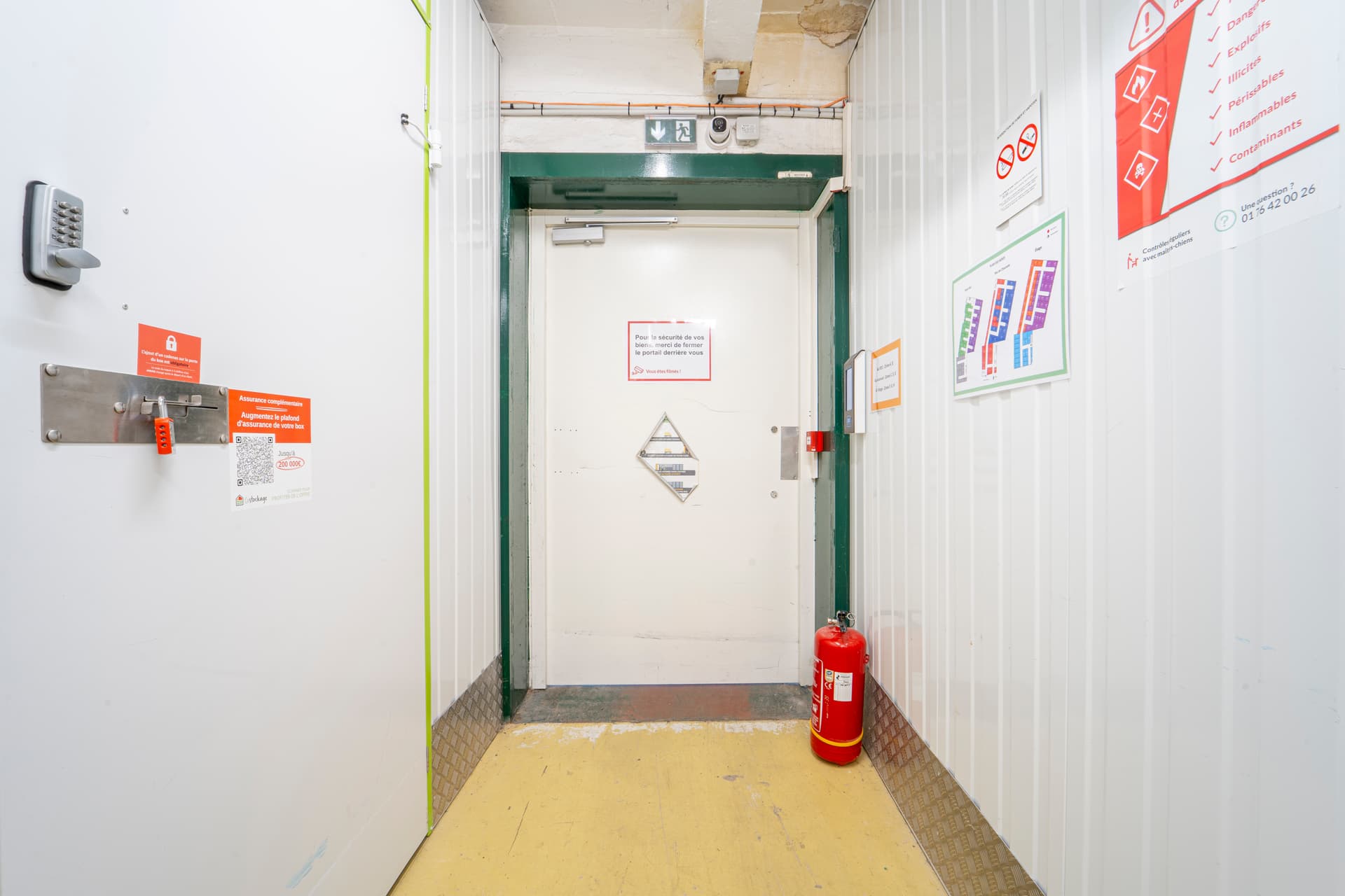 storage info section