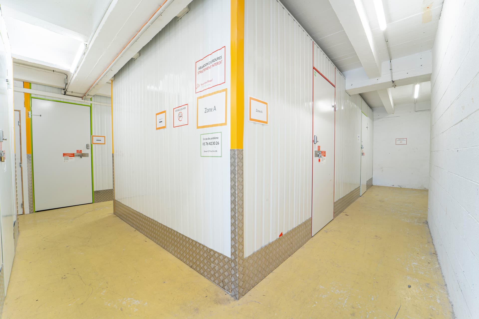 storage info section