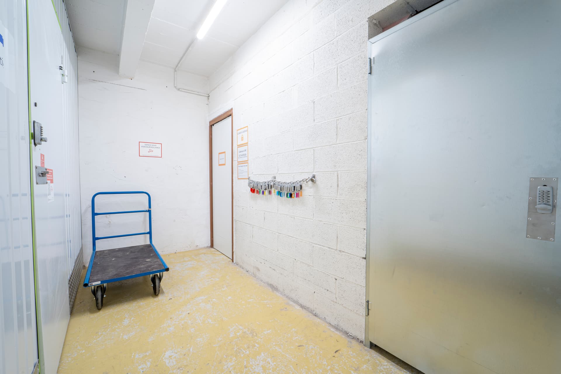 storage info section