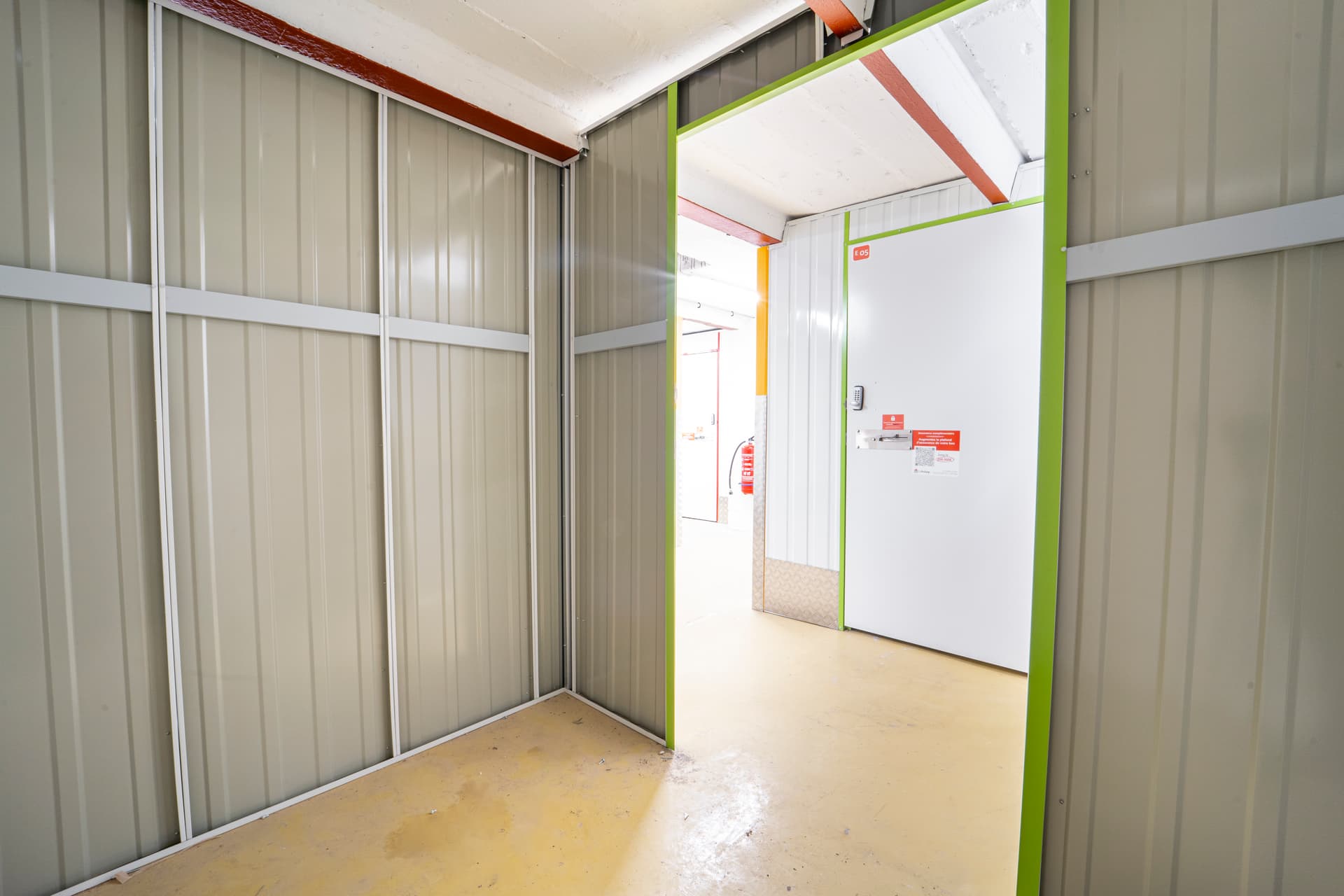 storage info section