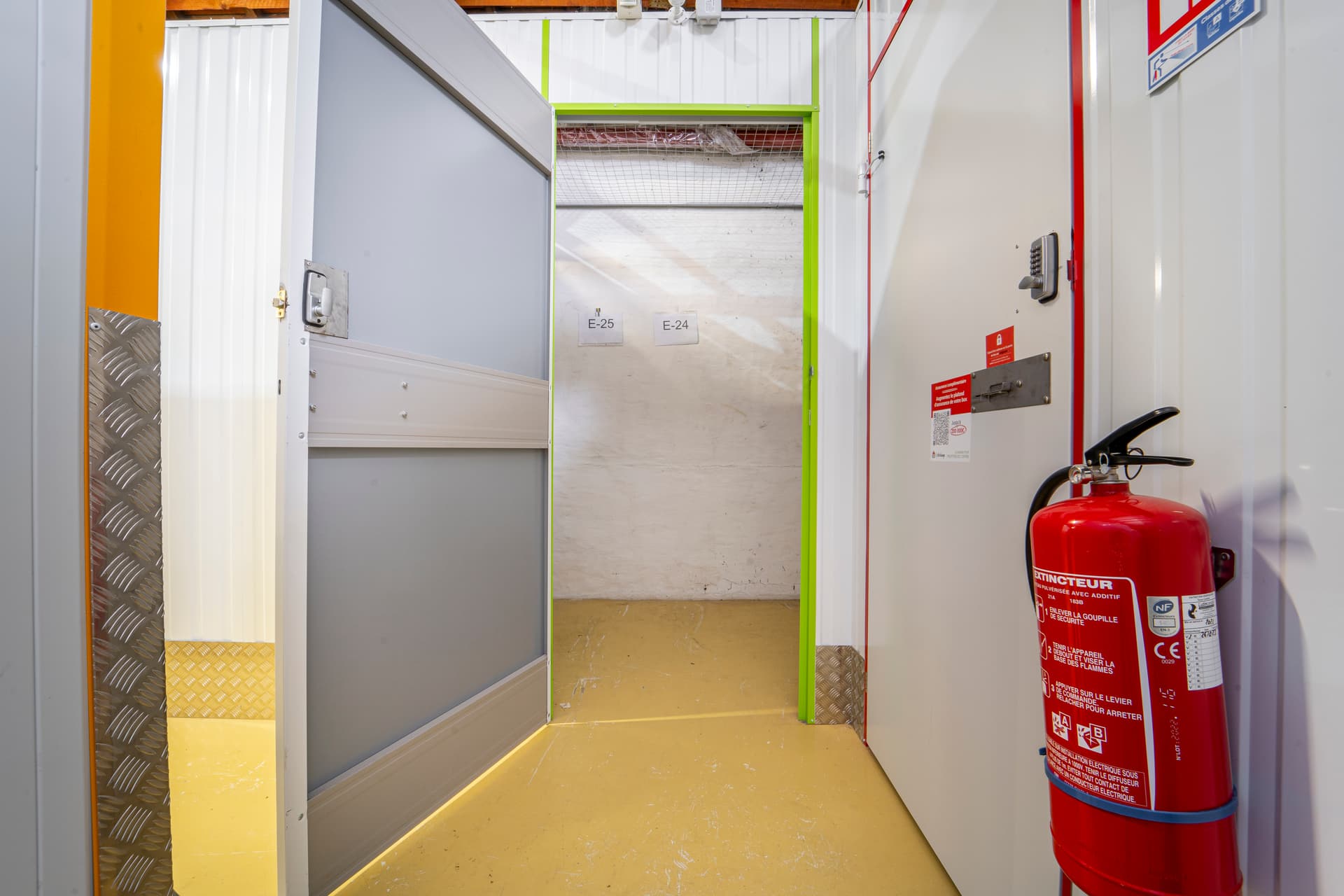 storage info section