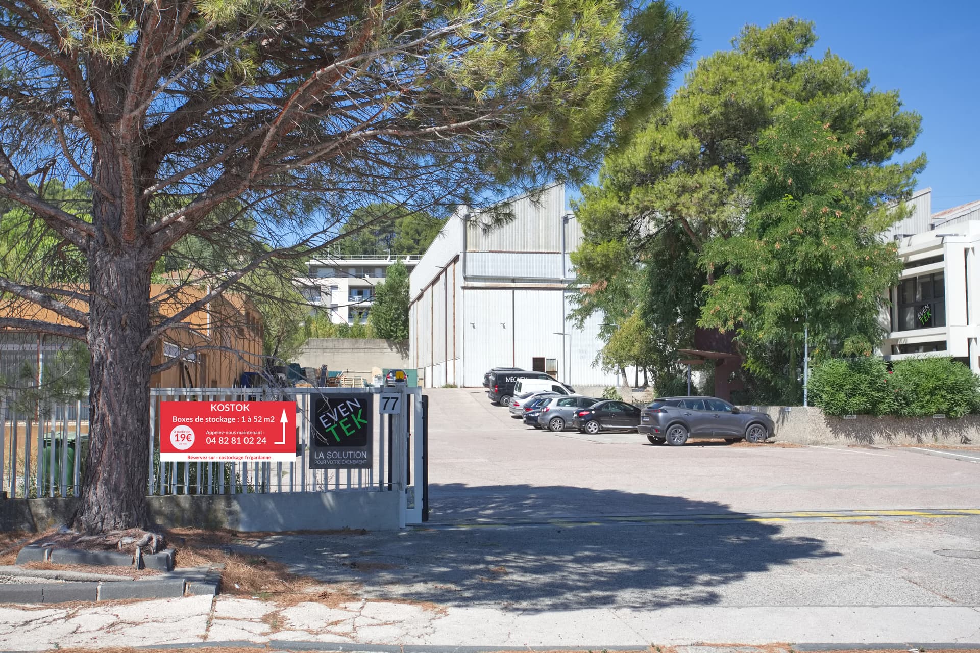 storage info section