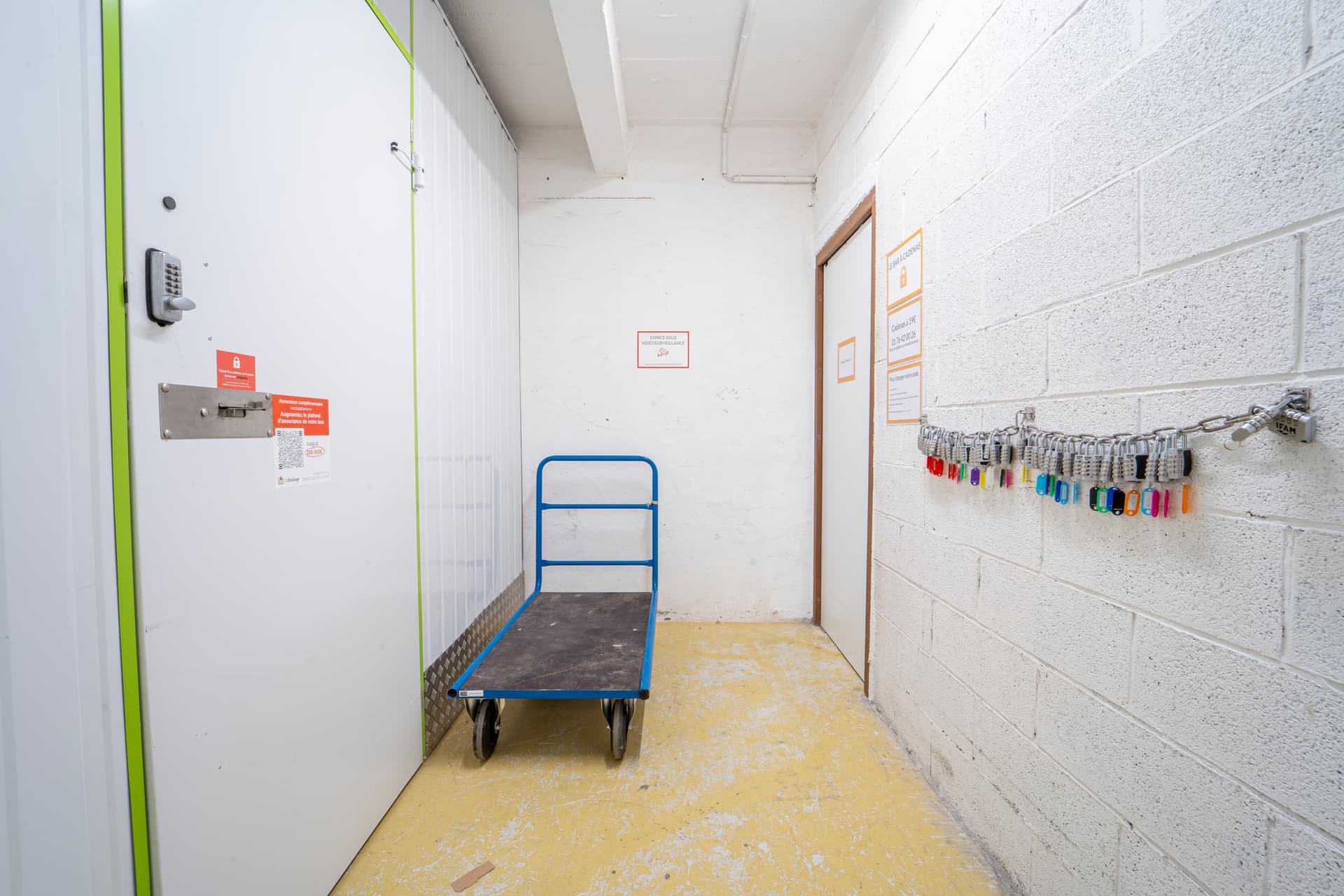 storage info section