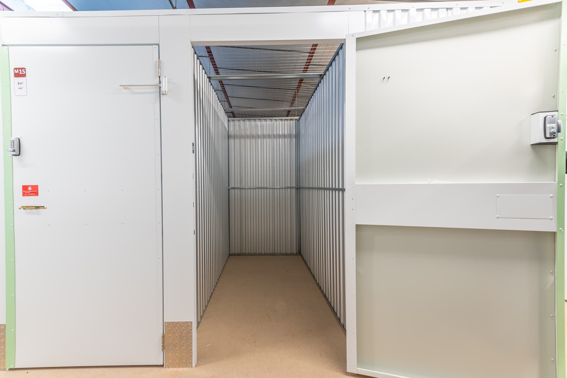 storage info section