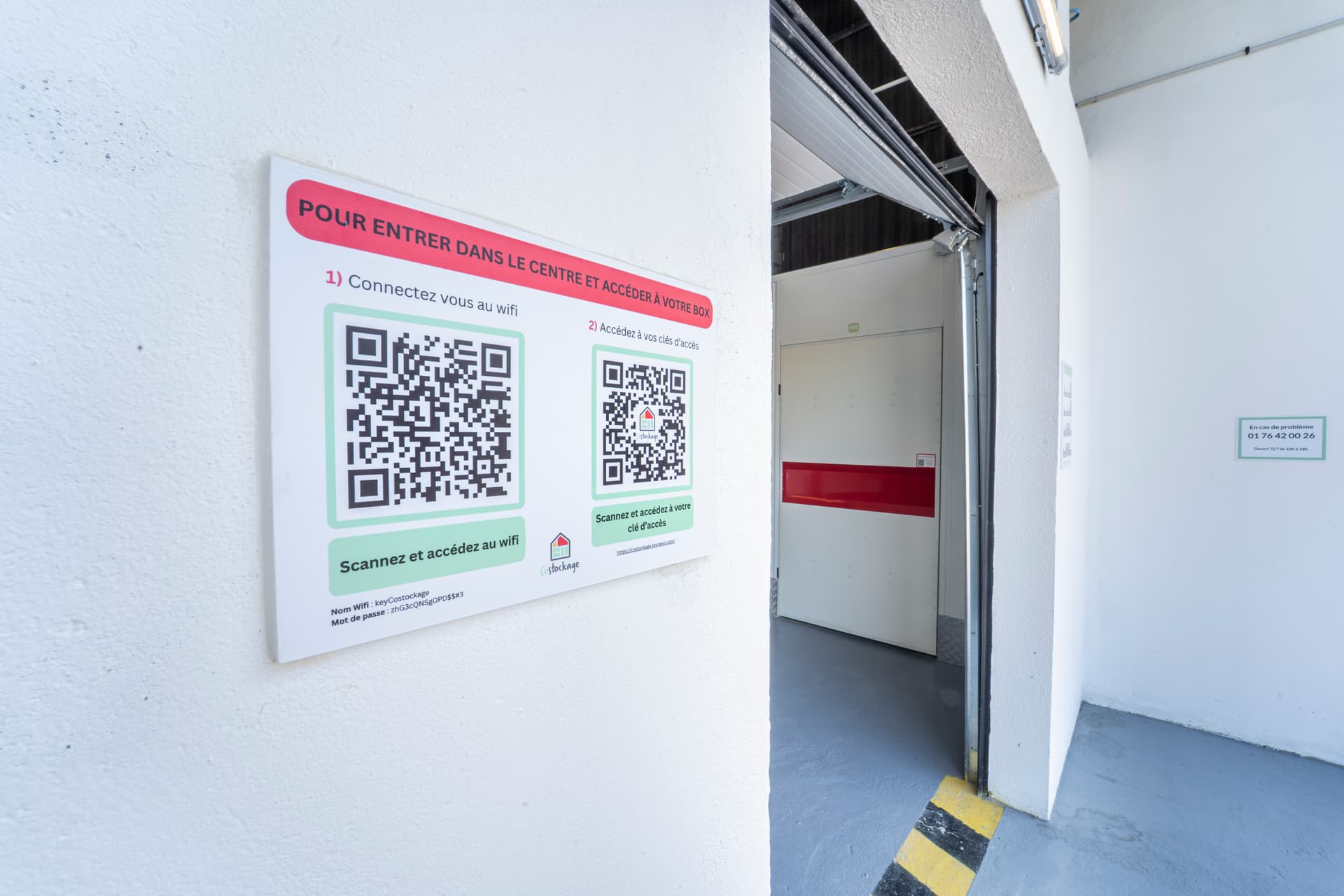 storage info section