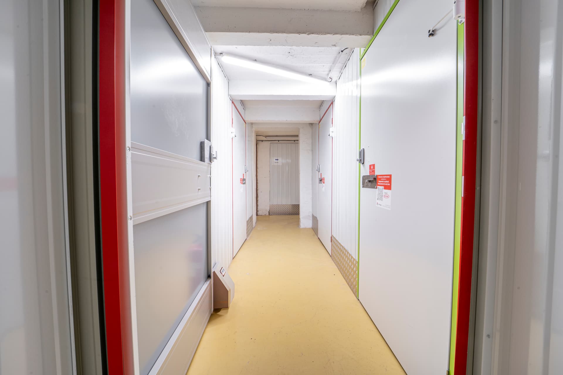 storage info section