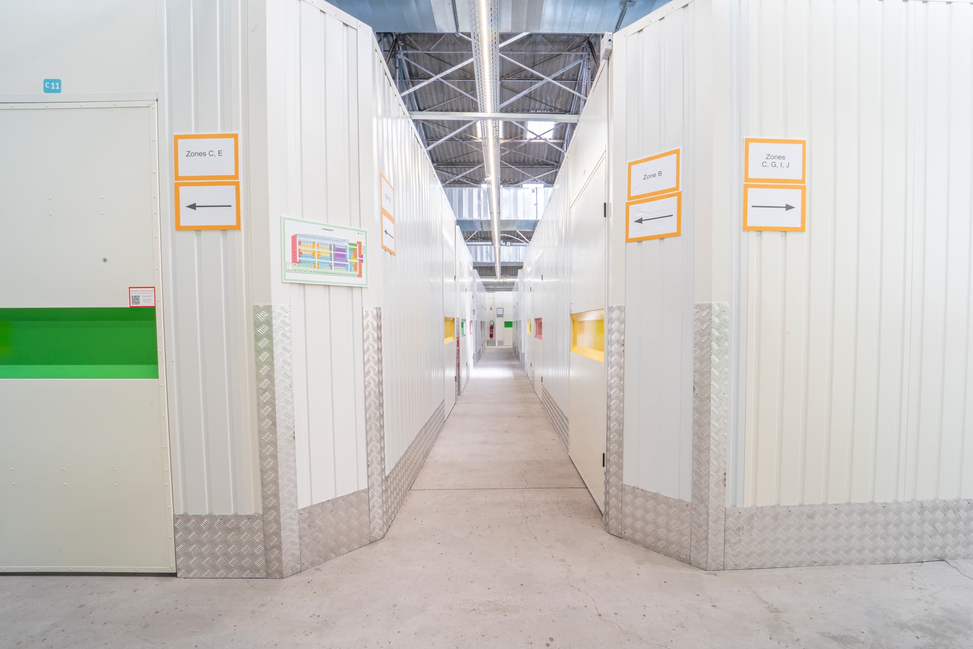 storage info section