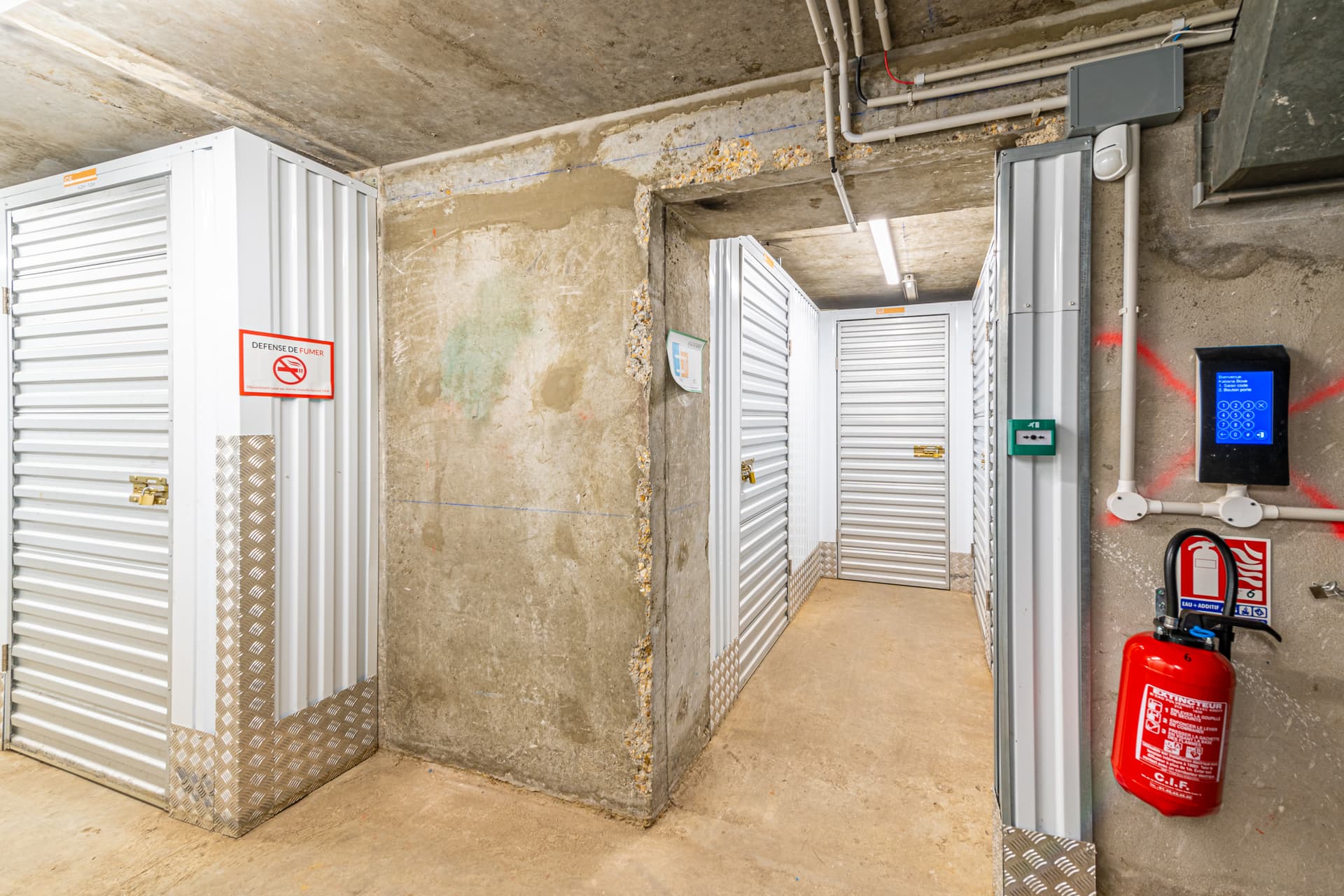 storage info section